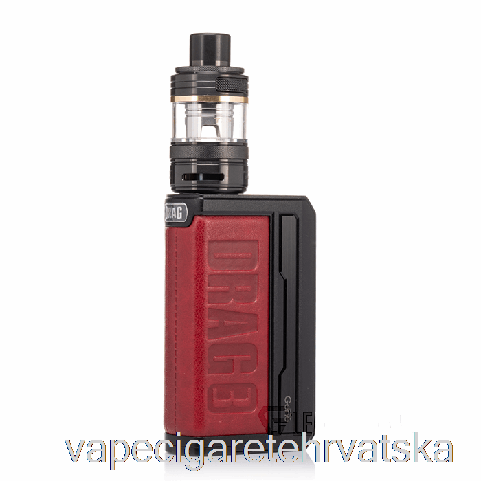 Vape Hrvatska Voopoo Drag 3 177w Starter Kit [tpp-x] Crno-crveni